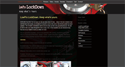 Desktop Screenshot of lowprolockdown.com